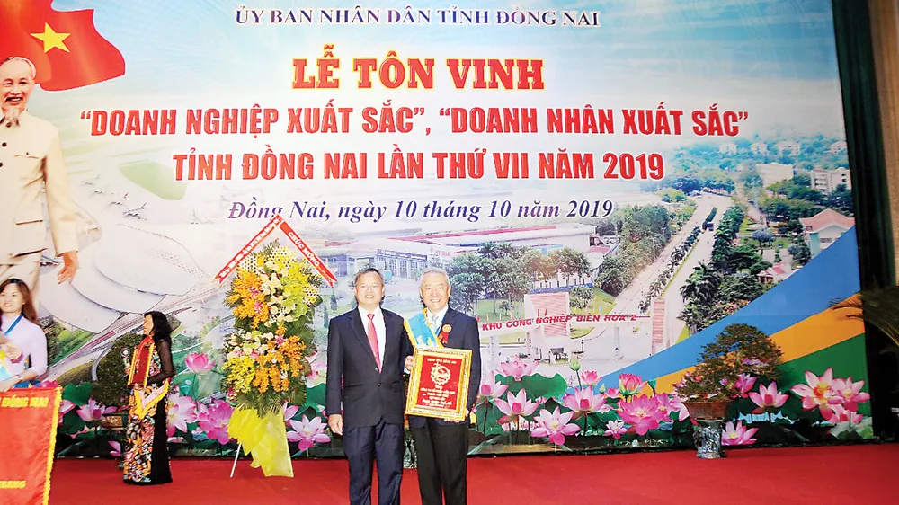 Công ty Vedan Việt Nam được vinh danh “Doanh nghiệp xuất sắc” tỉnh Đồng Nai năm 2019 ảnh 1 Công ty Vedan Việt Nam được vinh danh “Doanh nghiệp xuất sắc” tỉnh Đồng Nai năm 2019 ảnh 1