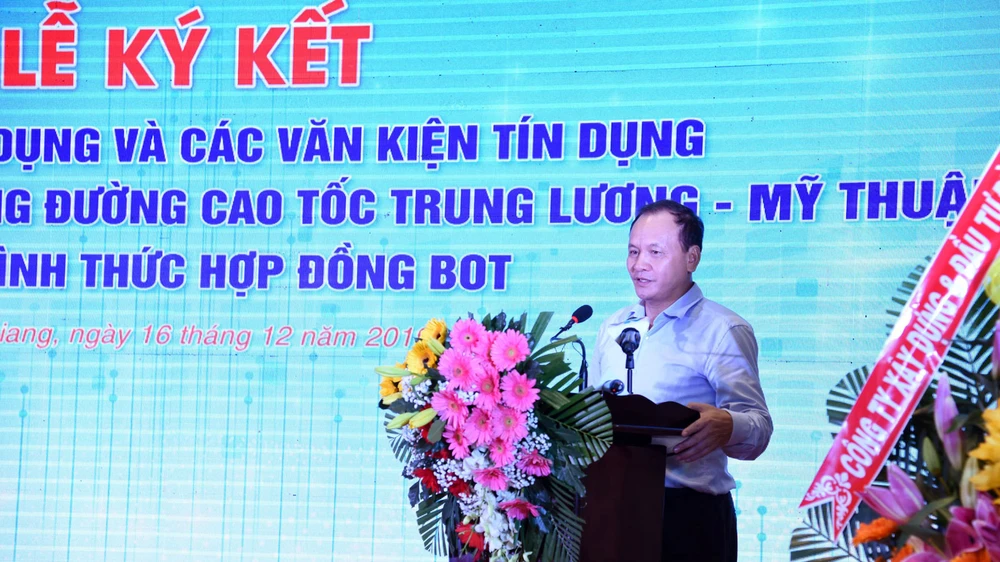 Ngành ngân hàng thu xếp gần 7.000 tỷ đồng vốn cho cao tốc Trung Lương - Mỹ Thuận ảnh 2 Ngành ngân hàng thu xếp gần 7.000 tỷ đồng vốn cho cao tốc Trung Lương - Mỹ Thuận ảnh 2