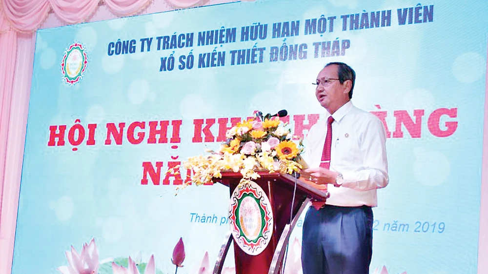 Hội nghị khách hàng xổ số kiến thiết Đồng Tháp năm 2019