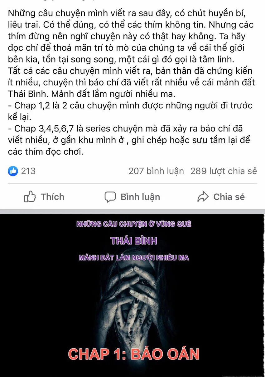 Trục lợi từ… kể chuyện ma ảnh 1