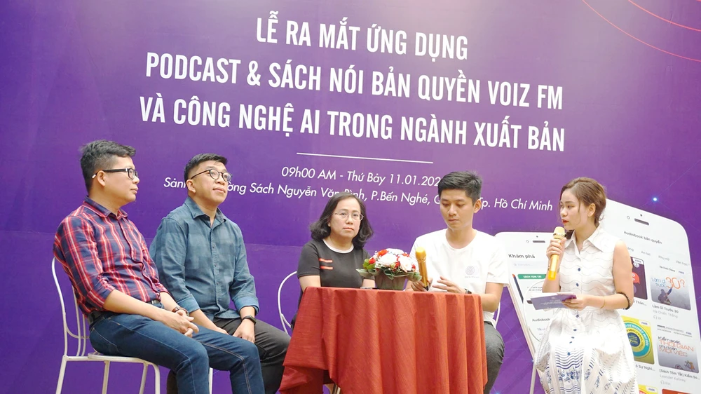 Dù mới chào sân, nhưng ứng dụng sách nói Voiz FM đang nhận được sự quan tâm và hợp tác từ nhiều đơn vị xuất bản 