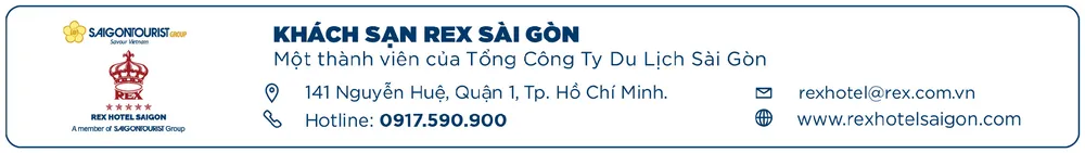 Khách sạn Rex Sài Gòn triển khai các khuyến mãi kích cầu sử dụng dịch vụ ảnh 7 Khách sạn Rex Sài Gòn triển khai các khuyến mãi kích cầu sử dụng dịch vụ ảnh 7