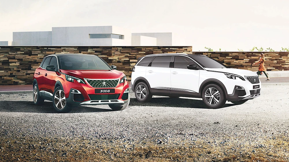 Bộ đôi SUV Peugeot 3008 và 5008 có thêm phiên bản mới