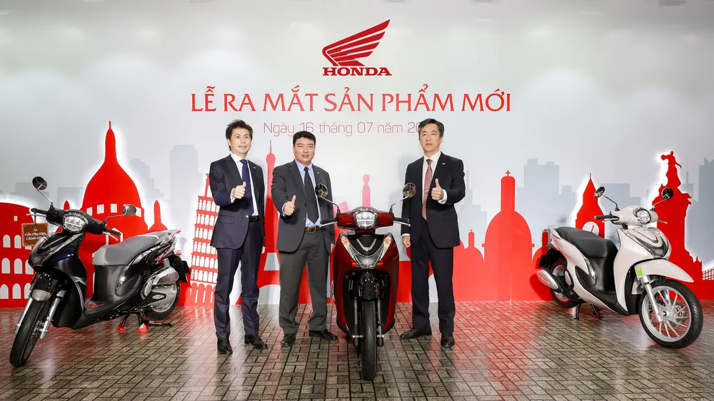 Honda Việt Nam giới thiệu phiên bản mới mẫu xe Sh mode 125cc