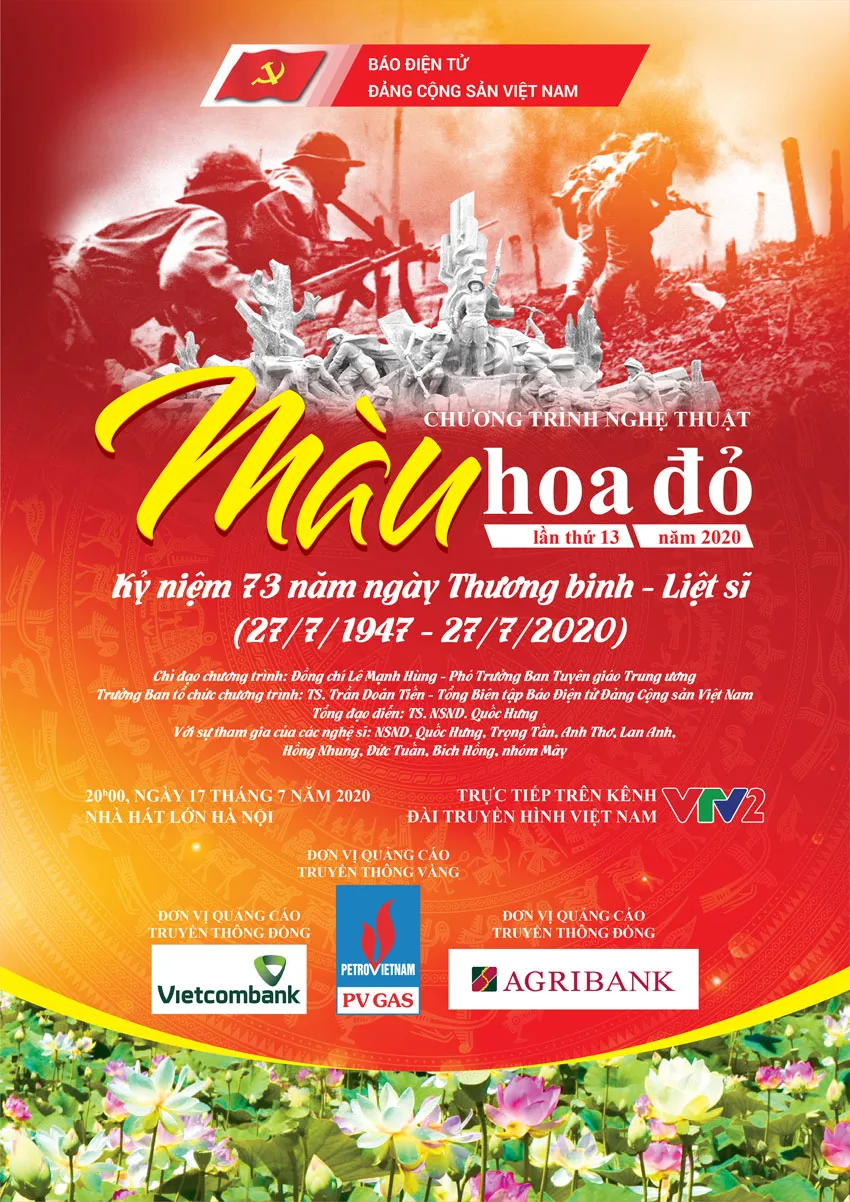 Chương trình nghệ thuật ý nghĩa và sâu lắng: “Màu hoa đỏ” lần thứ 13 năm 2020 ảnh 1