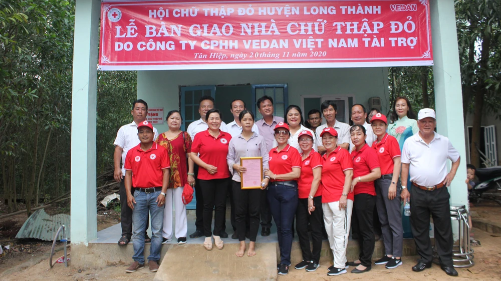 Vedan Việt Nam trao tặng 4 căn nhà Chữ thập đỏ cho các hộ nghèo tại tỉnh Đồng Nai ảnh 3 Vedan Việt Nam trao tặng 4 căn nhà Chữ thập đỏ cho các hộ nghèo tại tỉnh Đồng Nai ảnh 3