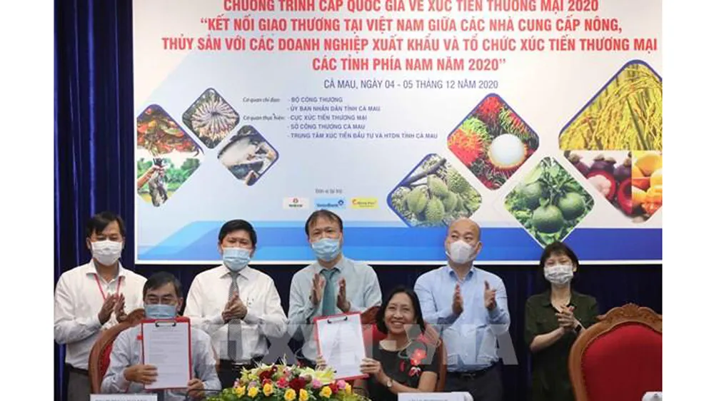 Kết nối nhà cung cấp nông thủy sản với doanh nghiệp xuất khẩu