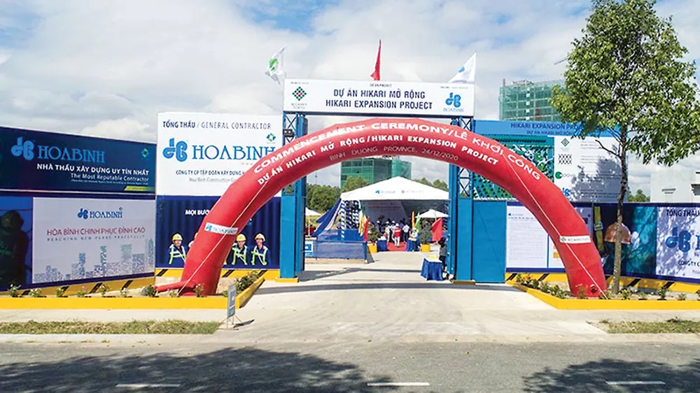 Hòa Bình khởi công dự án Hikari mở rộng tại Bình Dương ảnh 2 Hòa Bình khởi công dự án Hikari mở rộng tại Bình Dương ảnh 2