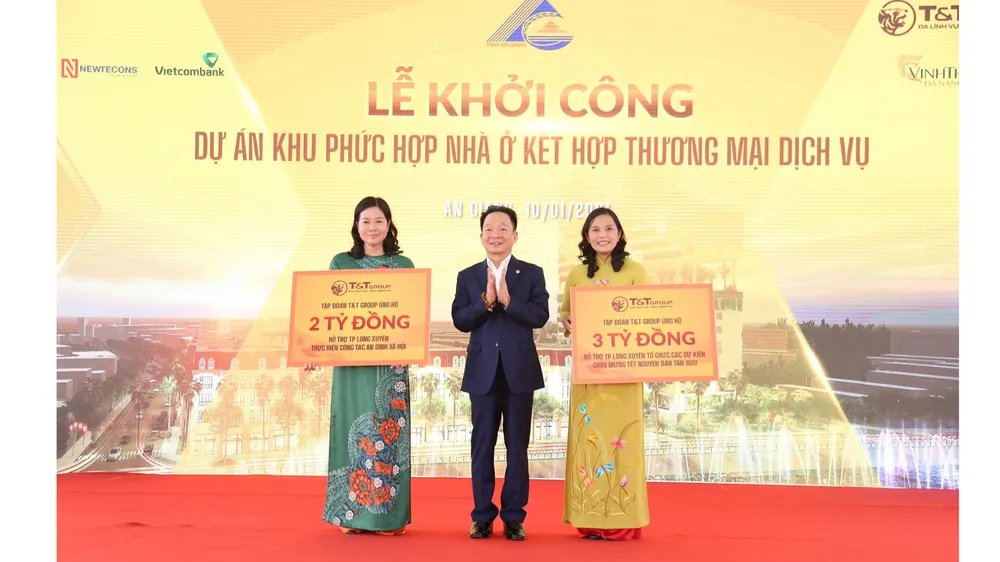 T&T Group khỏi công khu phức hợp nhà ở - thương mại dịch vụ tại trung tâm TP Long Xuyên ảnh 2 T&T Group khỏi công khu phức hợp nhà ở - thương mại dịch vụ tại trung tâm TP Long Xuyên ảnh 2