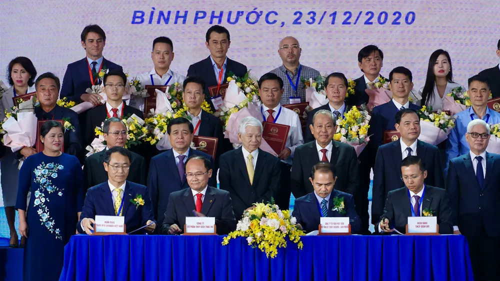 Nhân rộng mô hình Khu Liên hiệp Công nghiệp và Đô thị Becamex ảnh 1 Nhân rộng mô hình Khu Liên hiệp Công nghiệp và Đô thị Becamex ảnh 1