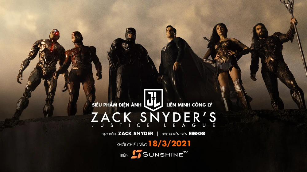 9 điều bất ngờ về bom tấn điện ảnh “Zack Snyder’s Justice League” công chiếu trên Sunshine TV