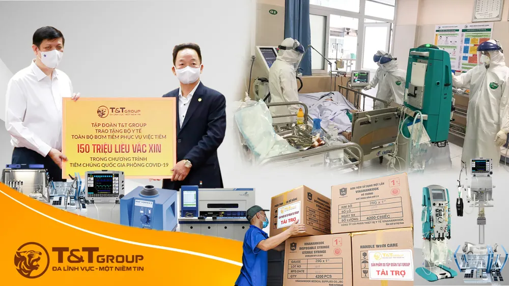 T&T Group tài trợ 20 tỷ đồng mua trang thiết bị y tế giúp một số địa phương phòng, chống dịch Covid-19 ảnh 1 T&T Group tài trợ 20 tỷ đồng mua trang thiết bị y tế giúp một số địa phương phòng, chống dịch Covid-19 ảnh 1