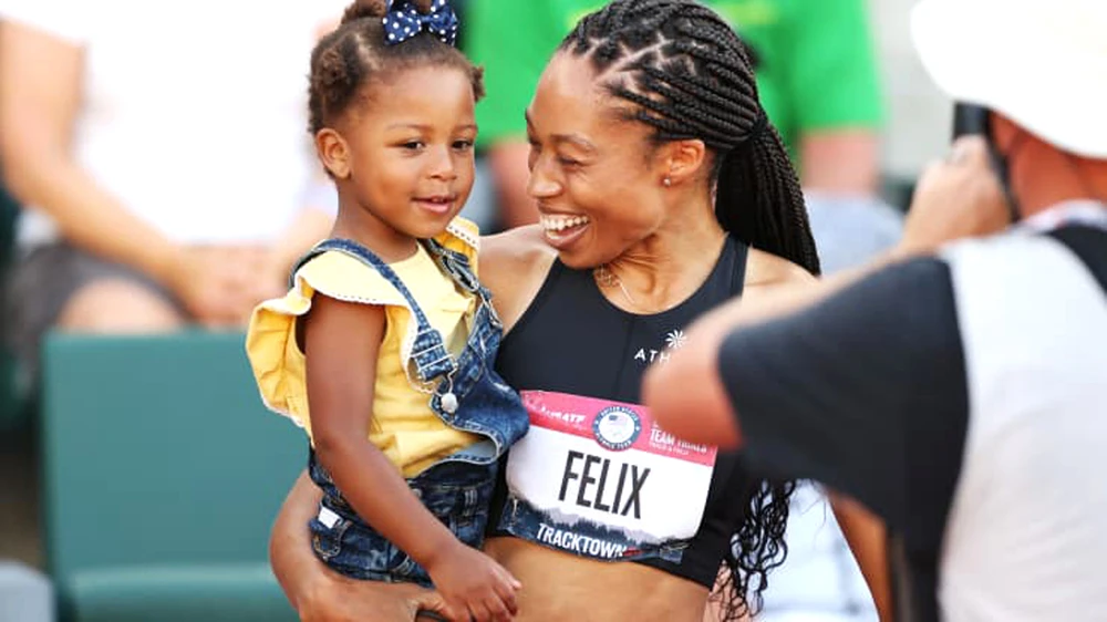 Nữ VĐV Allyson Felix chọn nhà tài trợ nhỏ vì cô được tôn trọng