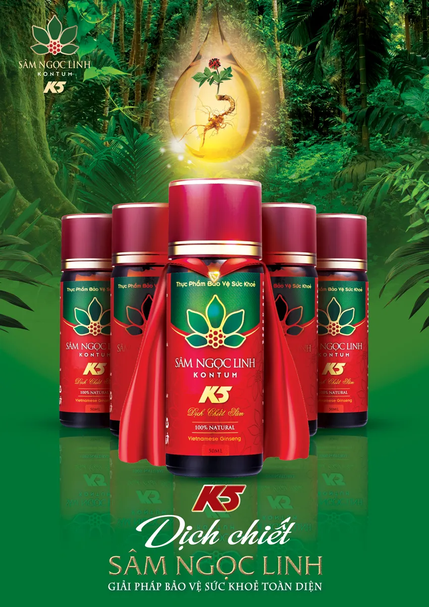 K5 - Dịch chiết Sâm Ngọc Linh: Thấu hiểu cùng bệnh nhân hậu Covid-19… ảnh 2