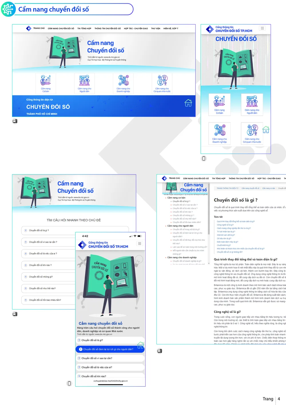 Chính thức giới thiệu Cổng thông tin Chuyển đổi số TPHCM ảnh 4