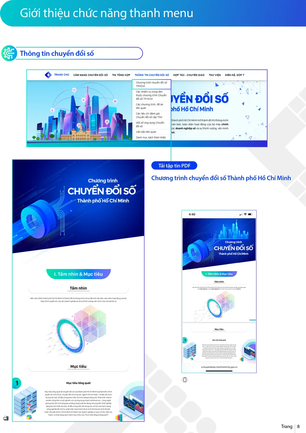 Chính thức giới thiệu Cổng thông tin Chuyển đổi số TPHCM ảnh 8