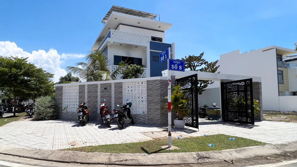 Căn biệt thự nơi xảy ra sự việc