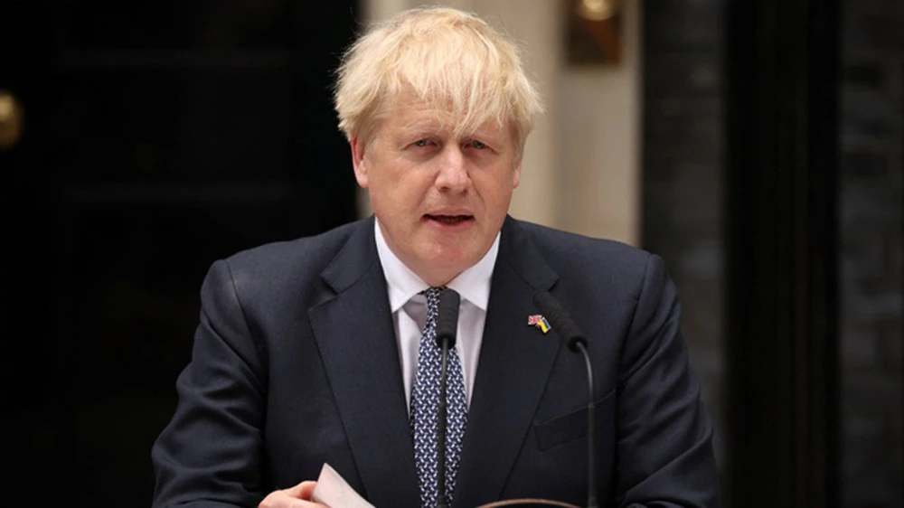 Thủ tướng Anh Boris Johnson. Ảnh: REUTERS