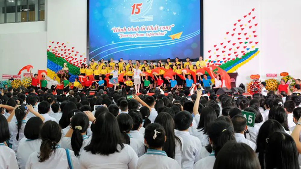 Trường Đinh Thiện Lý khánh thành cơ sở mới ảnh 1 Trường Đinh Thiện Lý khánh thành cơ sở mới ảnh 1