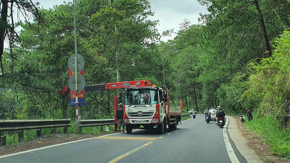 Đèo Prenn sẽ được đóng để phục vụ dự án nâng cấp, mở rộng. Ảnh: ĐOÀN KIÊN