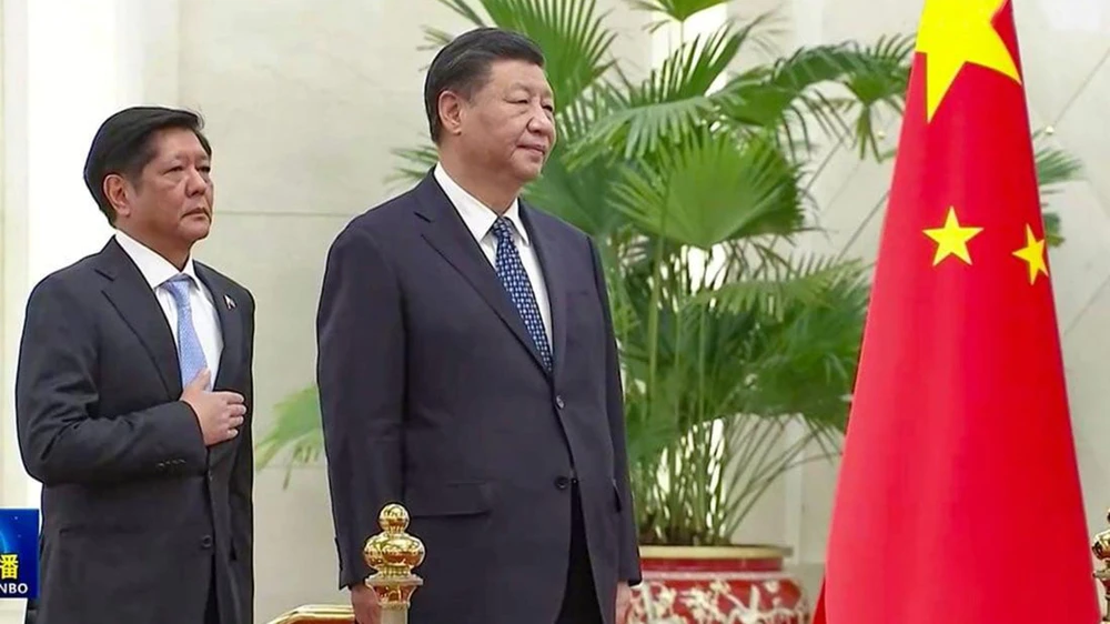 Chủ tịch Trung Quốc Tập Cận Bình tiếp Tổng thống Philippines Ferdinand Marcos Jr.