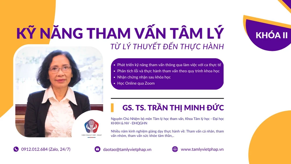 Học kỹ năng tham vấn tâm lý