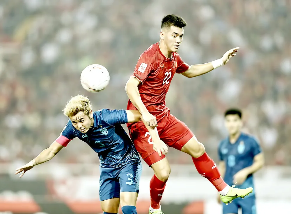 Việt Nam hy vọng cái duyên ghi bàn của Tiến Linh trong trận lượt về