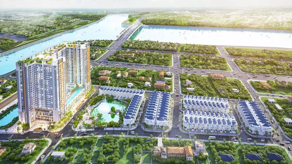 Phối cảnh Dự án căn hộ chung cư Green Star Sky Garden quận 7