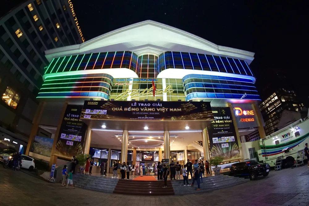 Nhà hát Bến Thành - nơi tổ chức lễ trao giải Quả bóng vàng Việt Nam 2022 Nhà hát Bến Thành - nơi tổ chức lễ trao giải Quả bóng vàng Việt Nam 2022