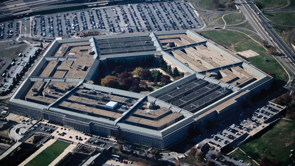 Toàn cảnh tòa nhà Lầu Năm góc, trụ sở Bộ Quốc phòng Mỹ ở Washington, DC