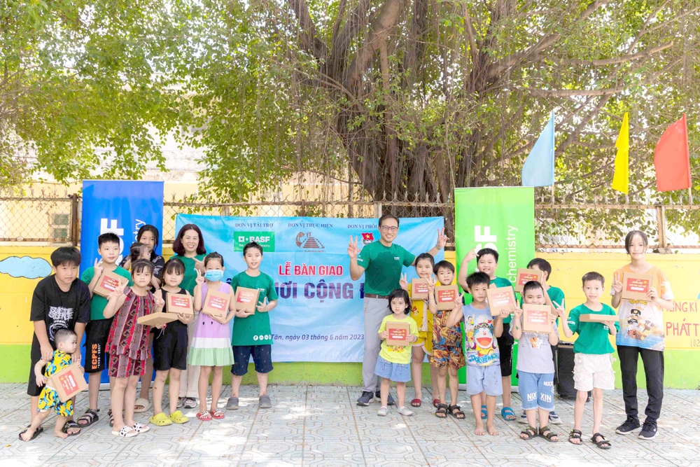 BASF Việt Nam và Think Playgrounds ra mắt sân chơi cộng đồng thứ 7