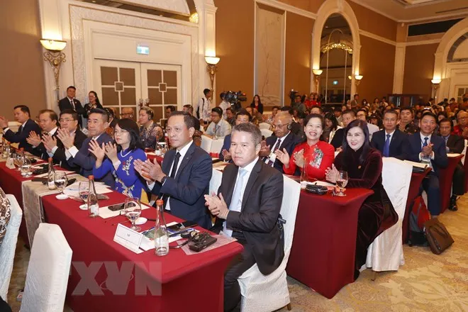 Các đại biểu dự diễn đàn. Ảnh: TTXVN Các đại biểu dự diễn đàn. Ảnh: TTXVN