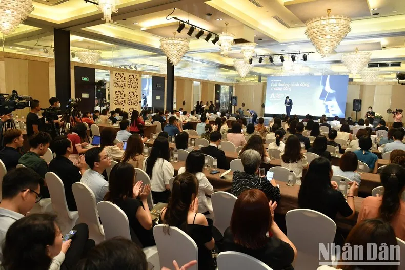 Quang cảnh lễ công bố Quang cảnh lễ công bố