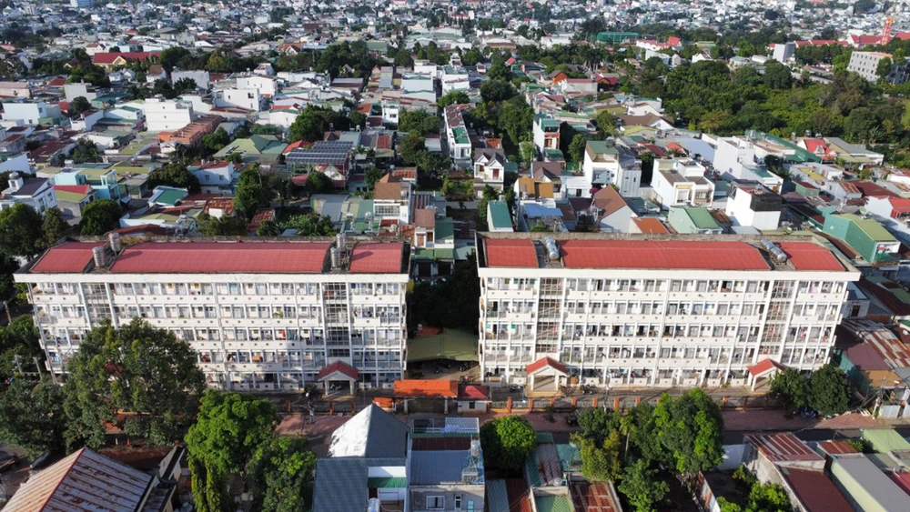 KTX khoa Y, Trường Đại học Tây Nguyên được xây dựng với kinh phí hơn 35 tỷ đồng nhưng sinh viên không đến ở