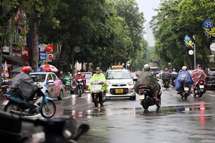 Bắc bộ và Bắc Trung bộ có mưa rào và dông, có nơi mưa to thoi tiet.jpg
