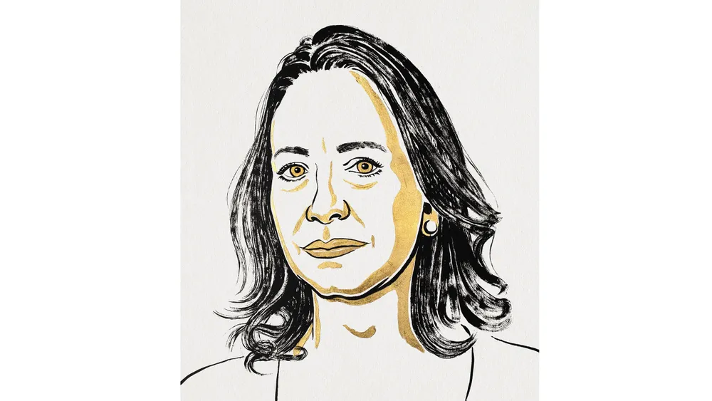 Bà Maria Corina Machado. Ảnh: NOBEL PRIZE