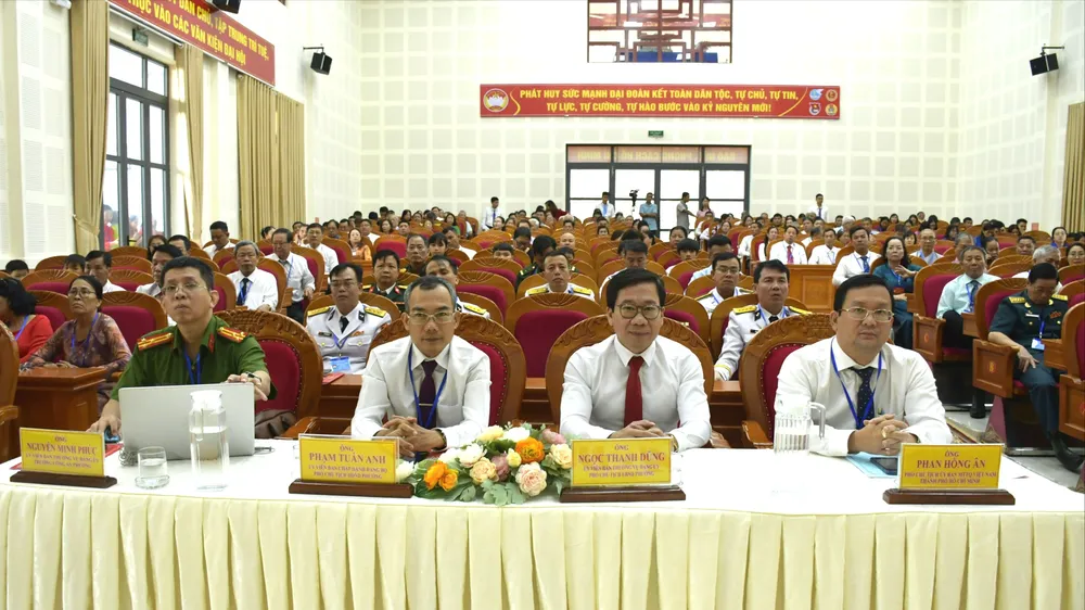 Các đại biểu tham dự đại hội MT BR 2.JPG