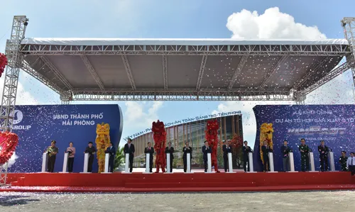 Vingroup khởi công Dự án Tổ hợp sản xuất ô tô VINFAST ảnh 2 Vingroup khởi công Dự án Tổ hợp sản xuất ô tô VINFAST ảnh 2