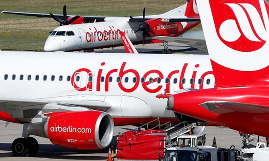 Air Berlin mở đầu hiệu ứng phá sản của các hãng hàng không châu Âu.
