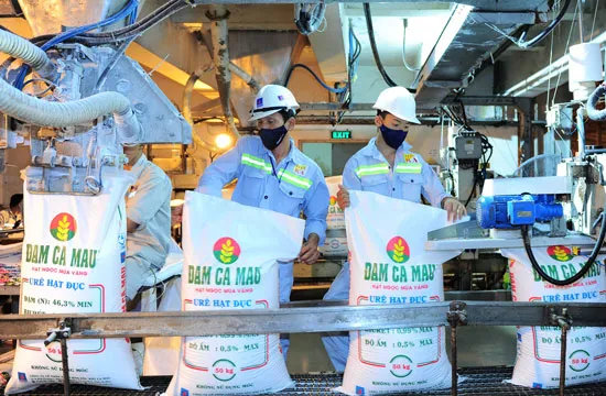 Đạm Cà Mau cán mốc sản lượng 5 triệu tấn ure