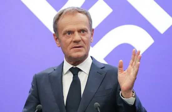 Chủ tịch Hội đồng châu Âu (EC) Donald Tusk.