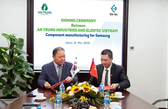 An Phát Holdings trở thành nhà cung cấp của Samsung ảnh 1 An Phát Holdings trở thành nhà cung cấp của Samsung ảnh 1