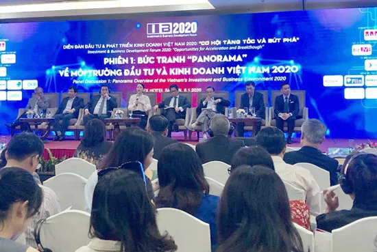 Diễn đàn đầu tư và phát triển kinh doanh năm 2020