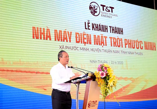 T&T Group khánh thành Nhà máy điện mặt trời Phước Ninh ảnh 3 T&T Group khánh thành Nhà máy điện mặt trời Phước Ninh ảnh 3