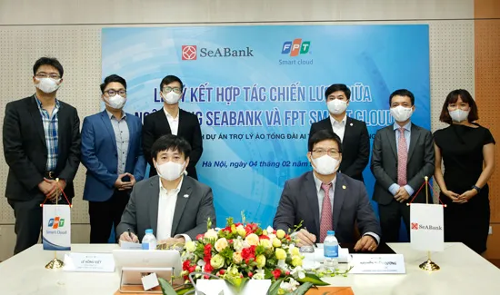 Ký kết hợp tác chiến lược giữa SeABank với FPT Smart Cloud.