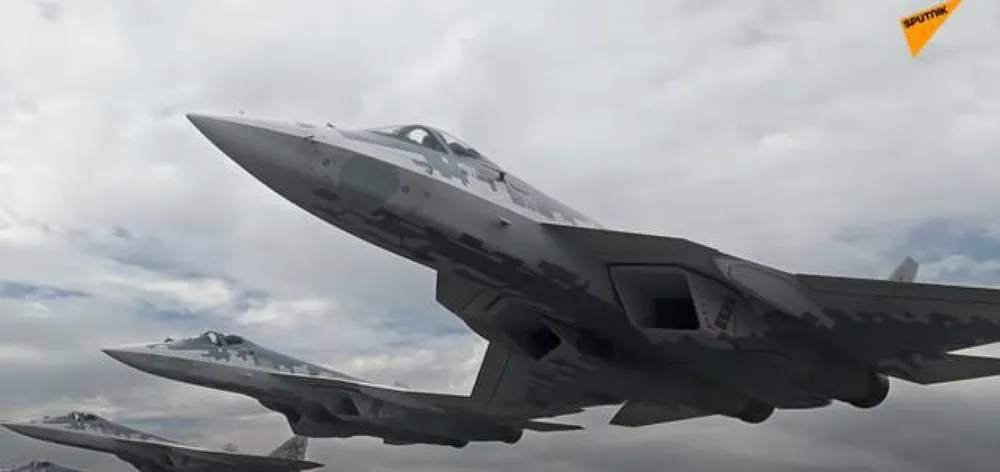 Tiêm kích thế hệ năm Su-57. Ảnh: Sputnik