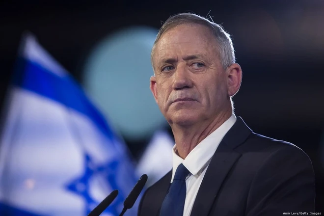 Bộ trưởng Quốc phòng Israel Benny Gantz. Ảnh: Getty.