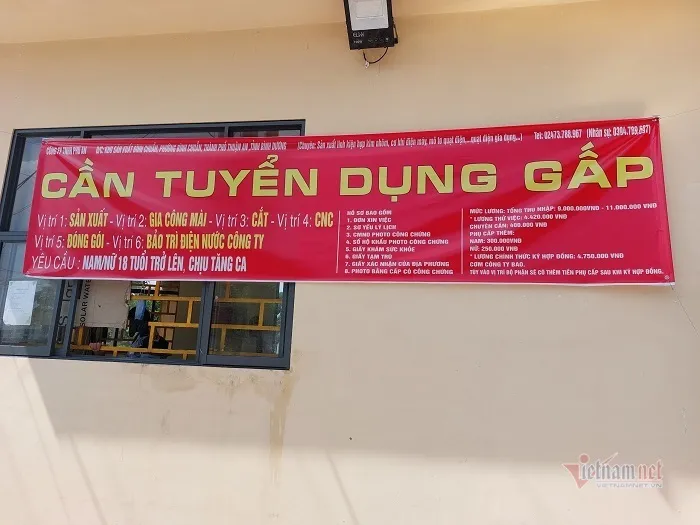 Xuống đường 'săn' lao động, rao lương 13 triệu/tháng vẫn khó tìm người