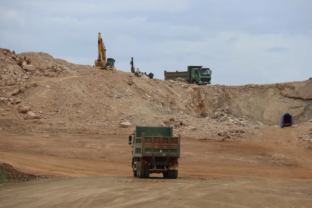 Thi công cao tốc đoạn Vĩnh Hảo - Phan Thiết (qua H.Hàm Thuận Bắc,Bình Thuận) 'Bão giá' vật liệu, cao tốc Bắc - Nam gặp khó - ảnh 2