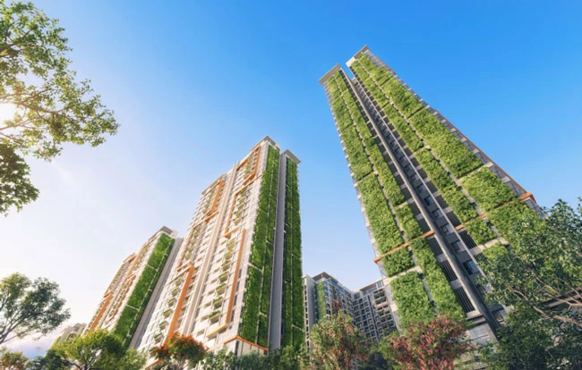 Thiết kế kiến trúc xanh 3D hàng đầu Việt Nam tại LUMIÈRE Boulevard (Vinhomes Grand Park)